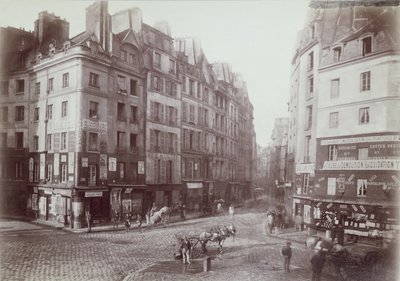 Paris, rue Galande, 1888 - French Photographer